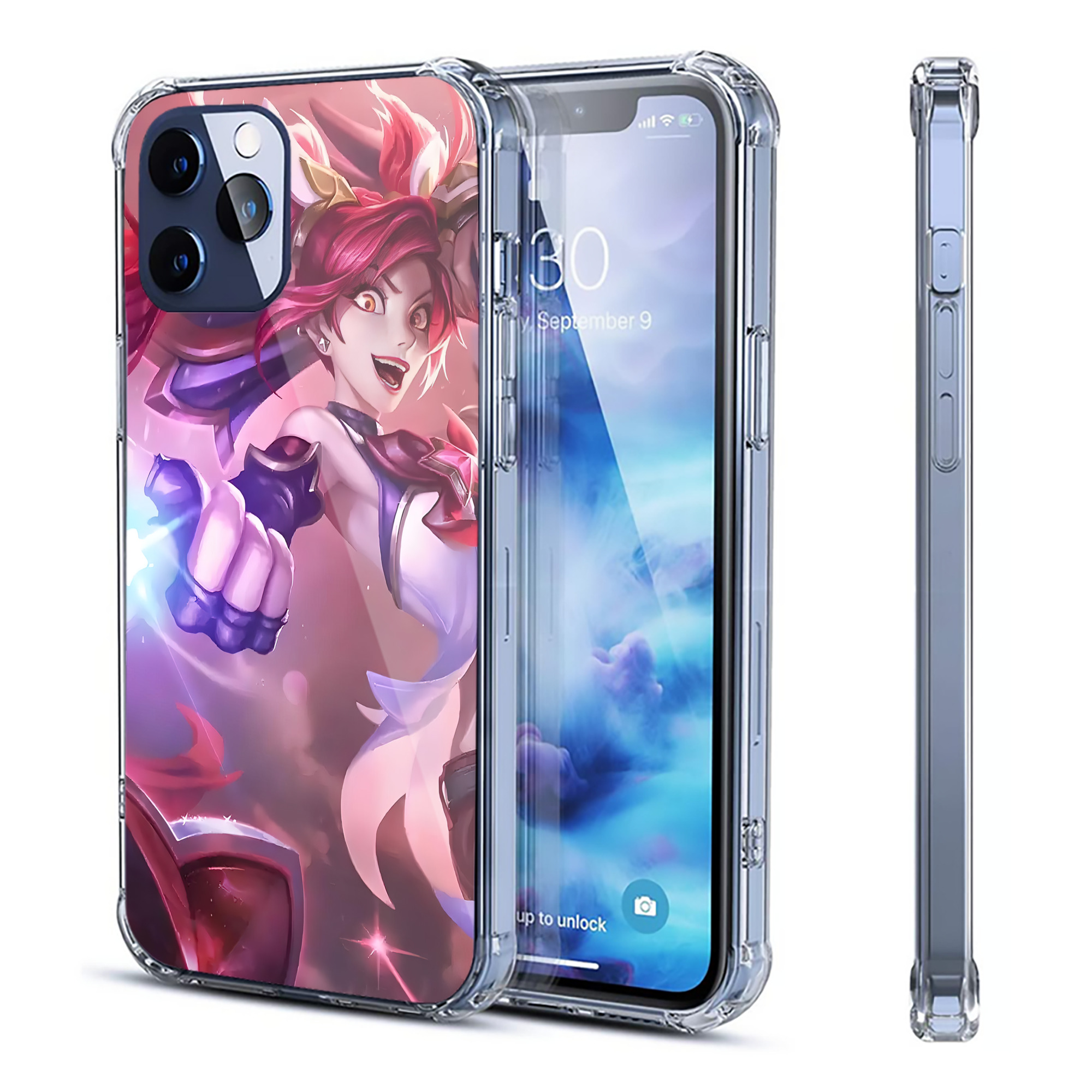 リーグ・オブ・レジェンド League of Legends LOL 【iPhone 12シリーズ対応】透明スマホケース（クリアソフトケース）